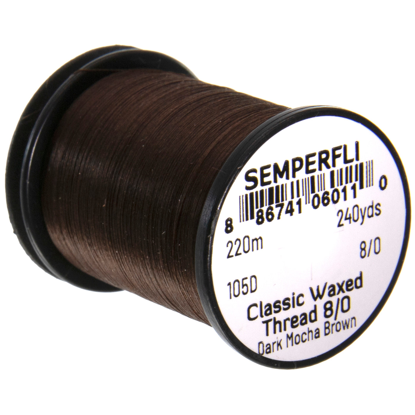 Semperfli Classic Waxed Threads 220m 8/0 105D