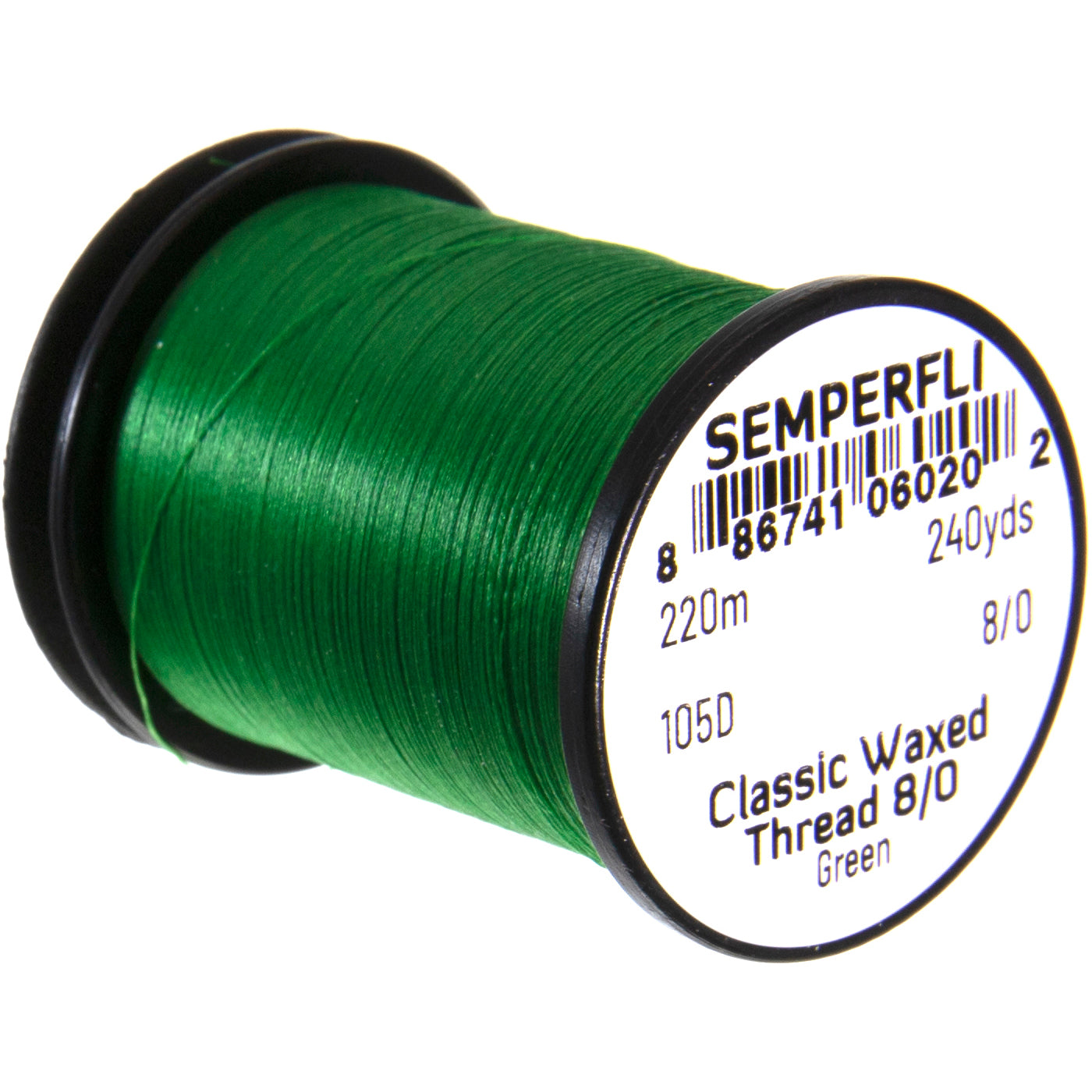 Semperfli Classic Waxed Threads 220m 8/0 105D