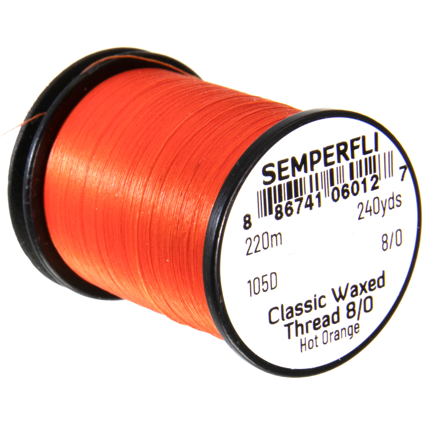 Semperfli Classic Waxed Threads 220m 8/0 105D