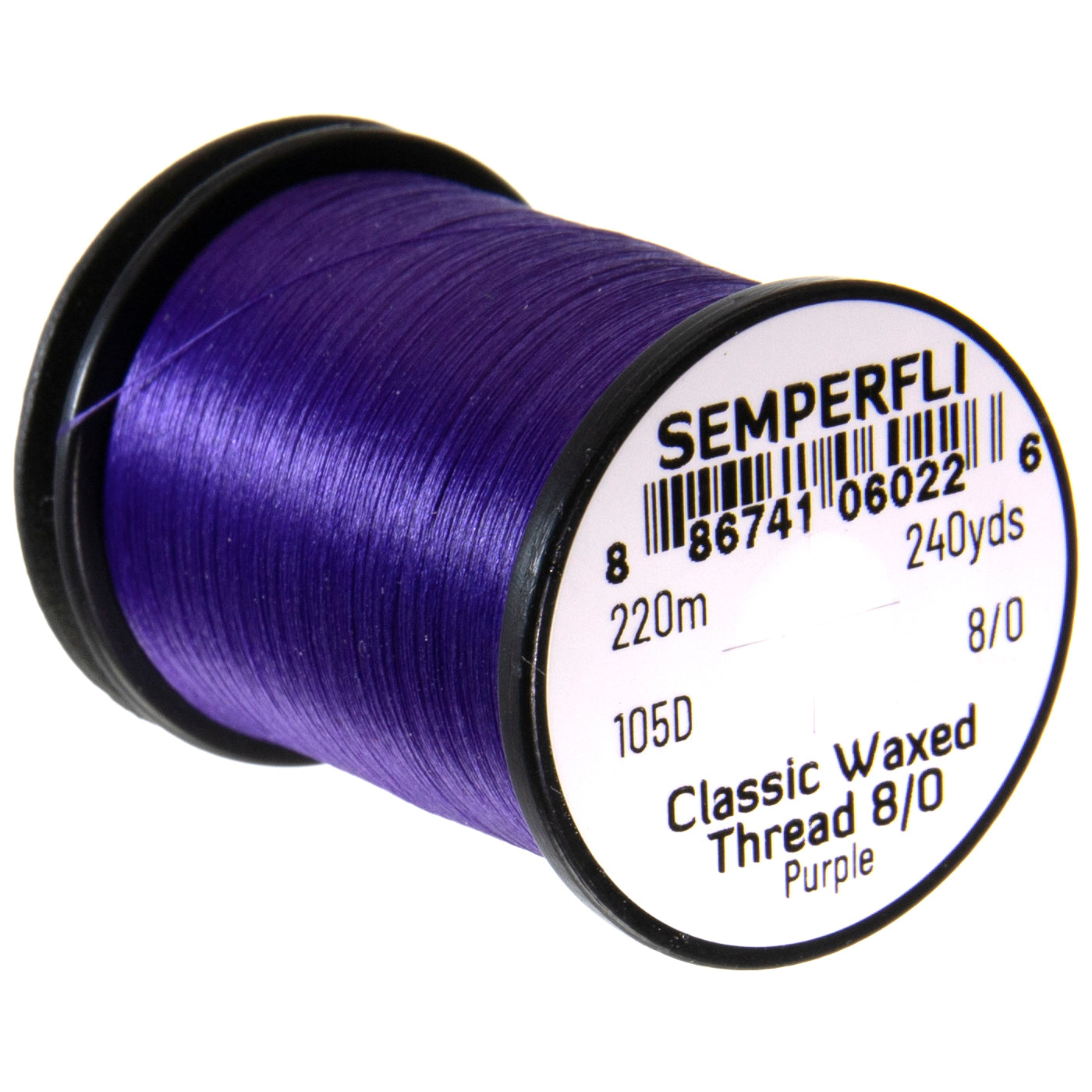 Semperfli Classic Waxed Threads 220m 8/0 105D