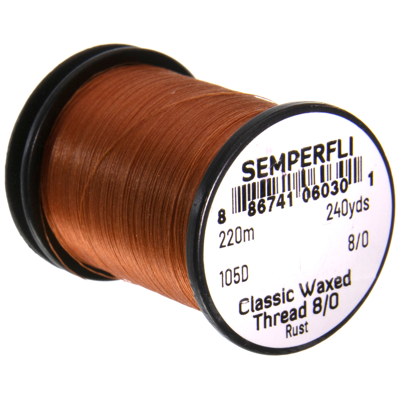 Semperfli Classic Waxed Threads 220m 8/0 105D