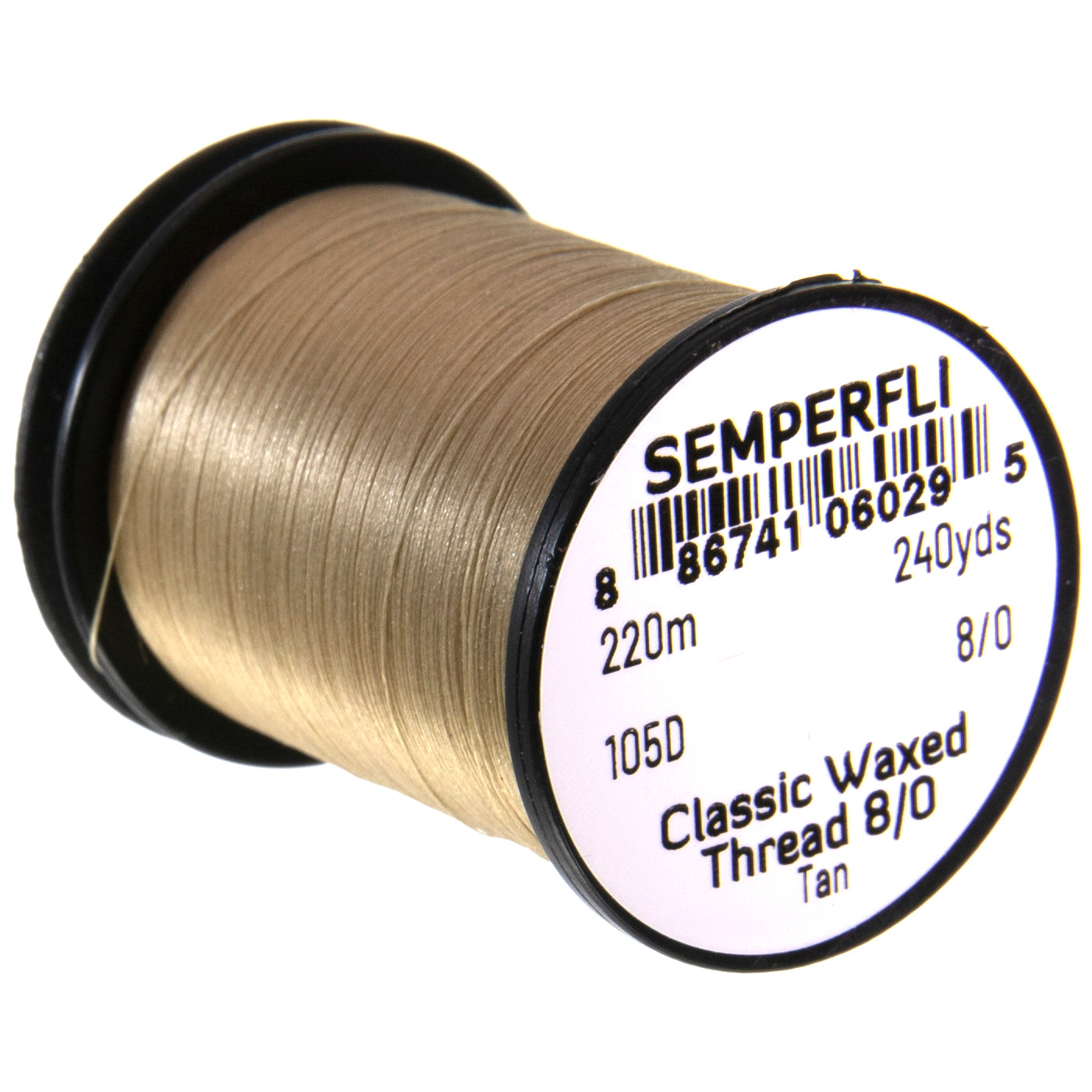Semperfli Classic Waxed Threads 220m 8/0 105D
