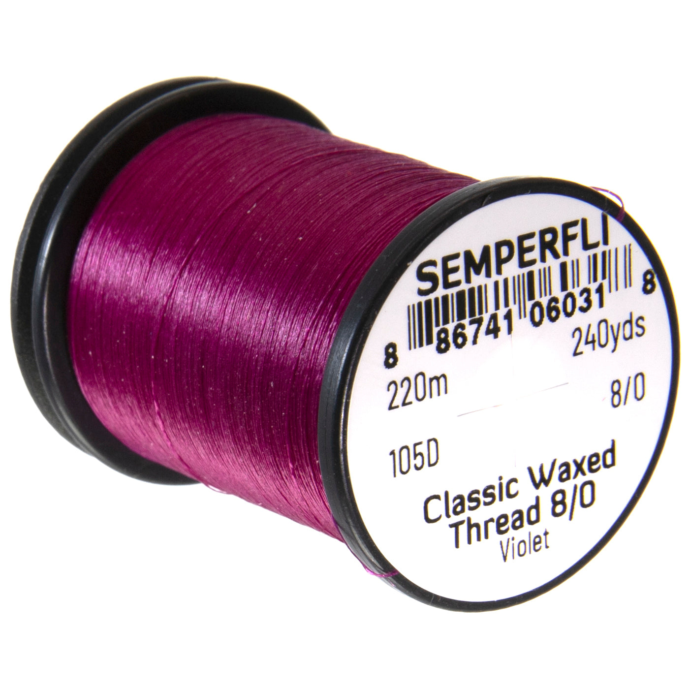 Semperfli Classic Waxed Threads 220m 8/0 105D