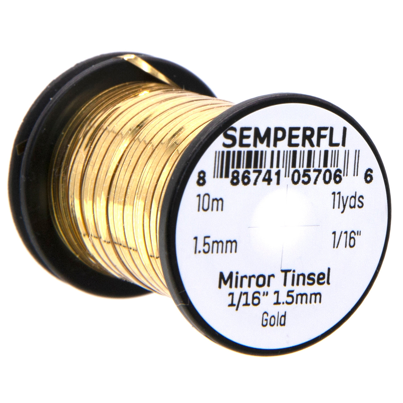Semperfli Mirror Tinsel 1/16, 1/32 & 1/69 Inch