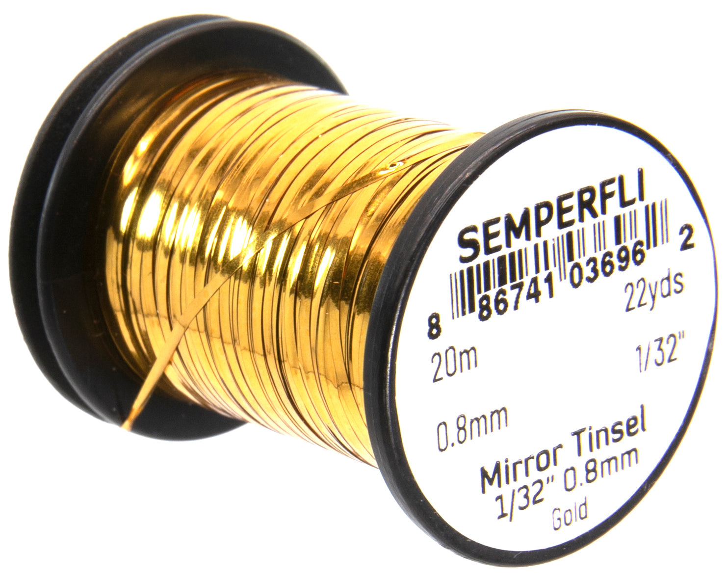 Semperfli Mirror Tinsel 1/16, 1/32 & 1/69 Inch