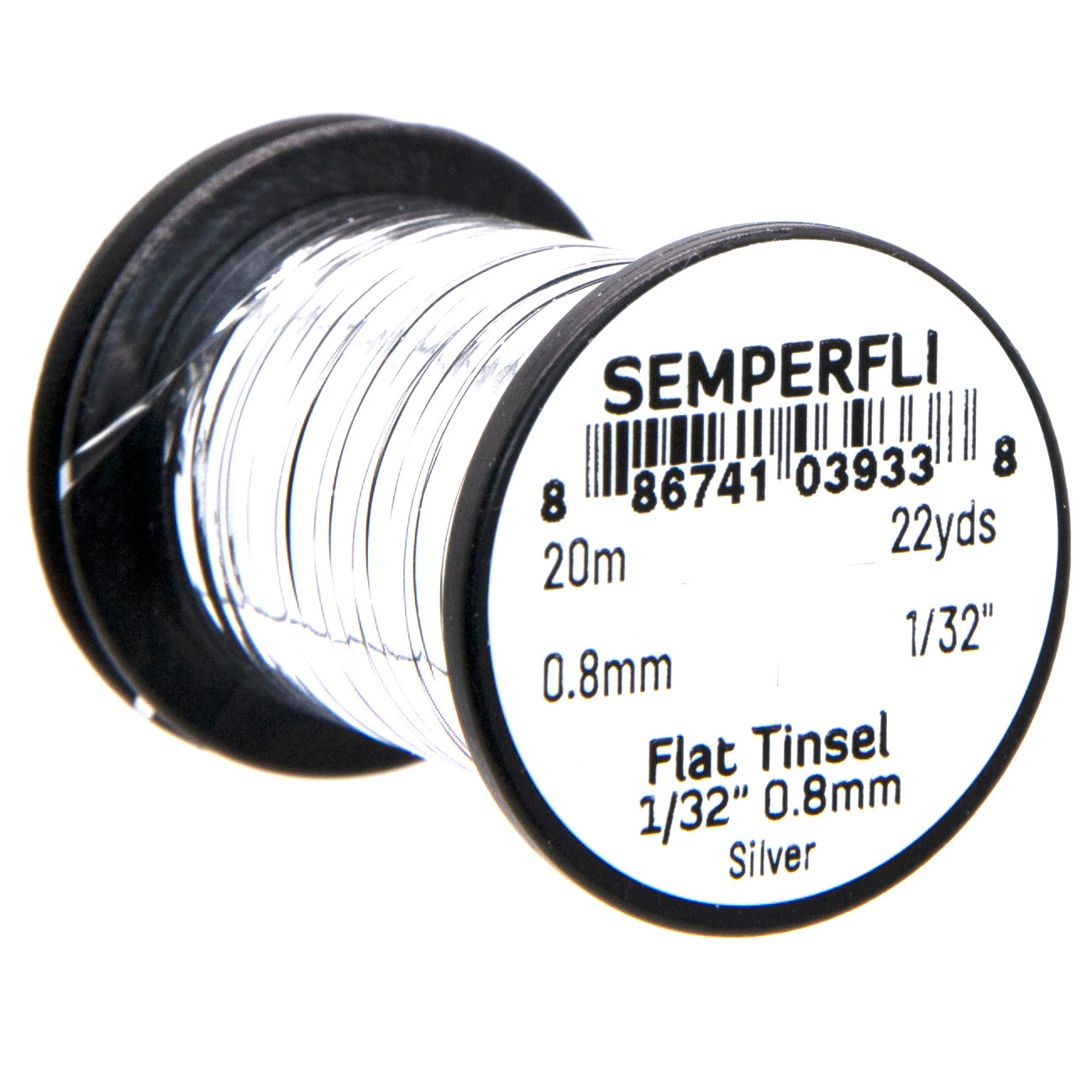Semperfli Mirror Tinsel 1/16, 1/32 & 1/69 Inch