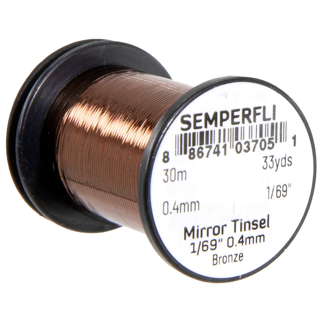 Semperfli Mirror Tinsel 1/16, 1/32 & 1/69 Inch