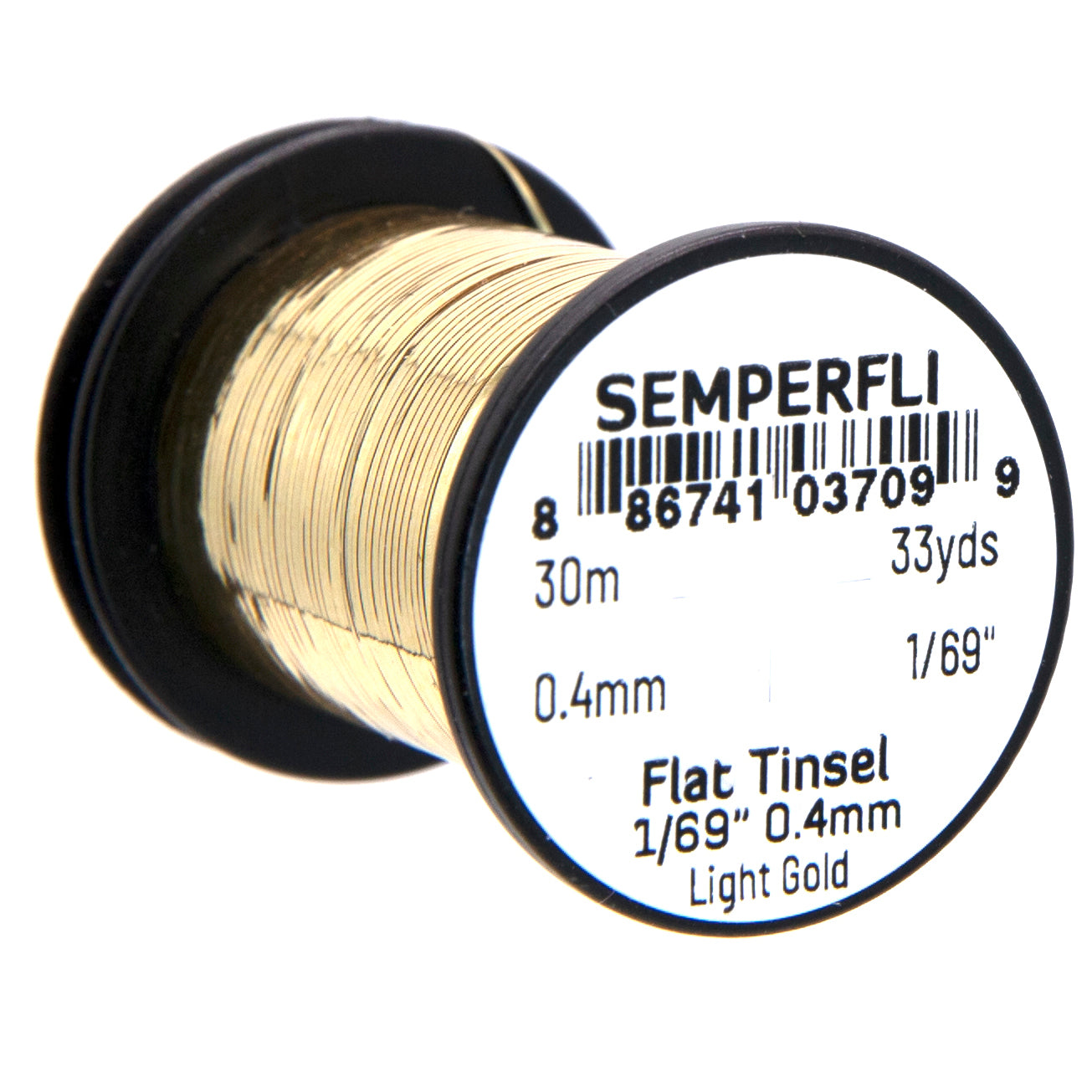 Semperfli Mirror Tinsel 1/16, 1/32 & 1/69 Inch