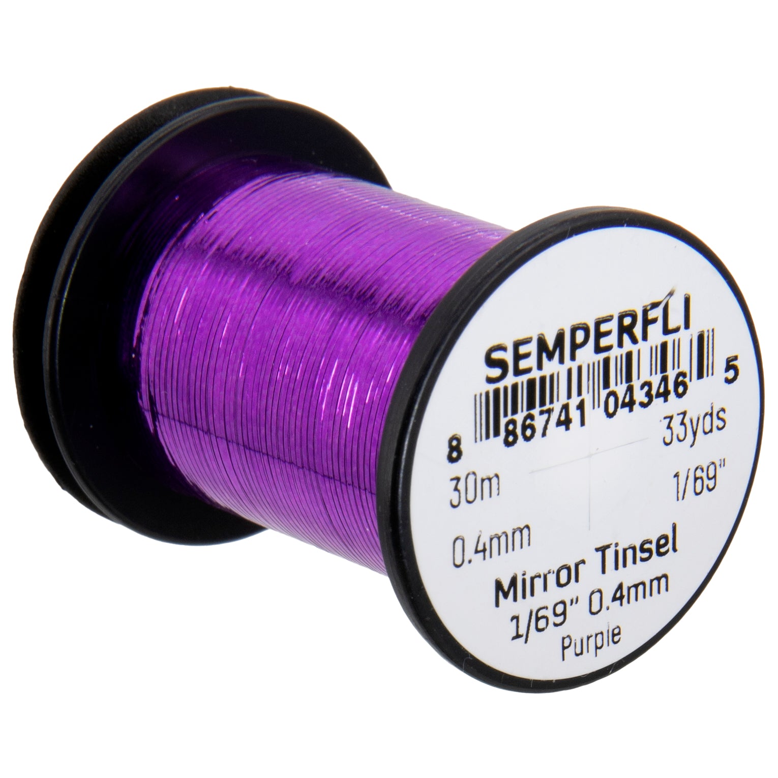 Semperfli Mirror Tinsel 1/16, 1/32 & 1/69 Inch