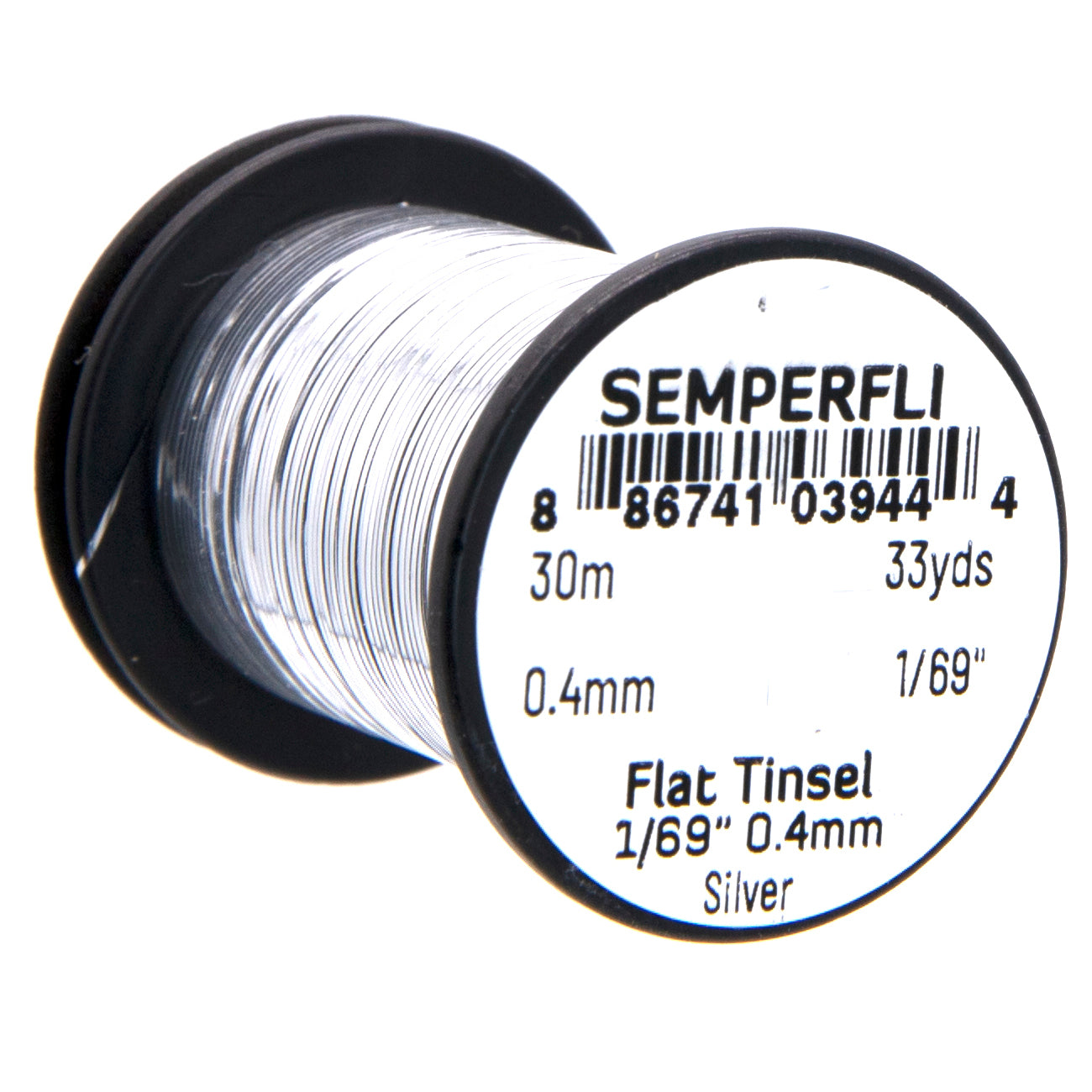 Semperfli Mirror Tinsel 1/16, 1/32 & 1/69 Inch