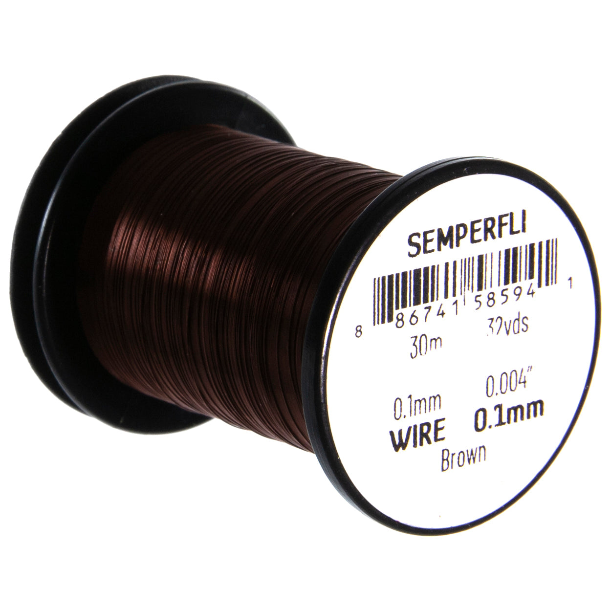 Semperfli Non Tarnishing Fly Tying Wire 0.1mm, 0.2mm, 0.3mm & 0.5mm