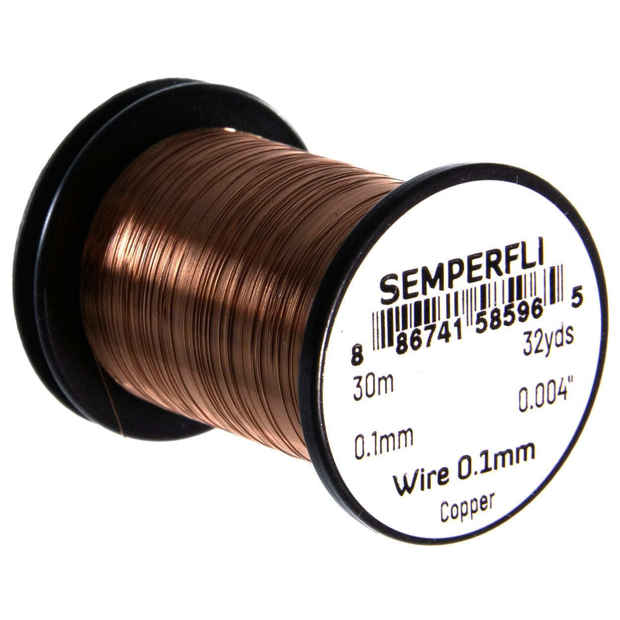 Semperfli Non Tarnishing Fly Tying Wire 0.1mm, 0.2mm, 0.3mm & 0.5mm