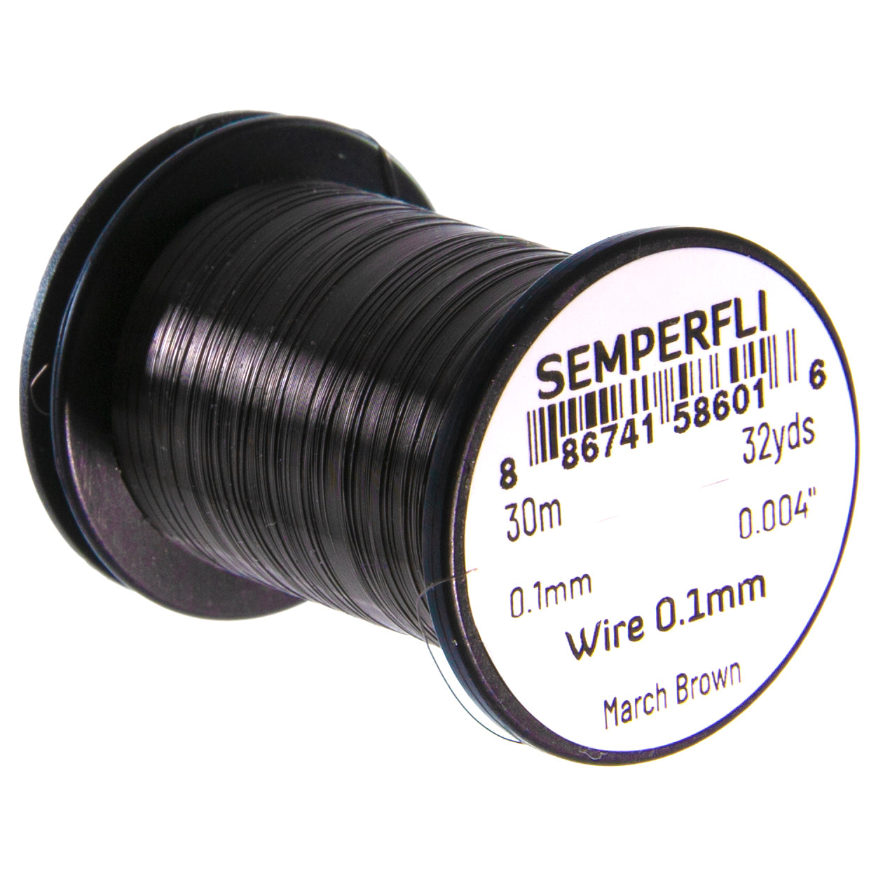 Semperfli Non Tarnishing Fly Tying Wire 0.1mm, 0.2mm, 0.3mm & 0.5mm