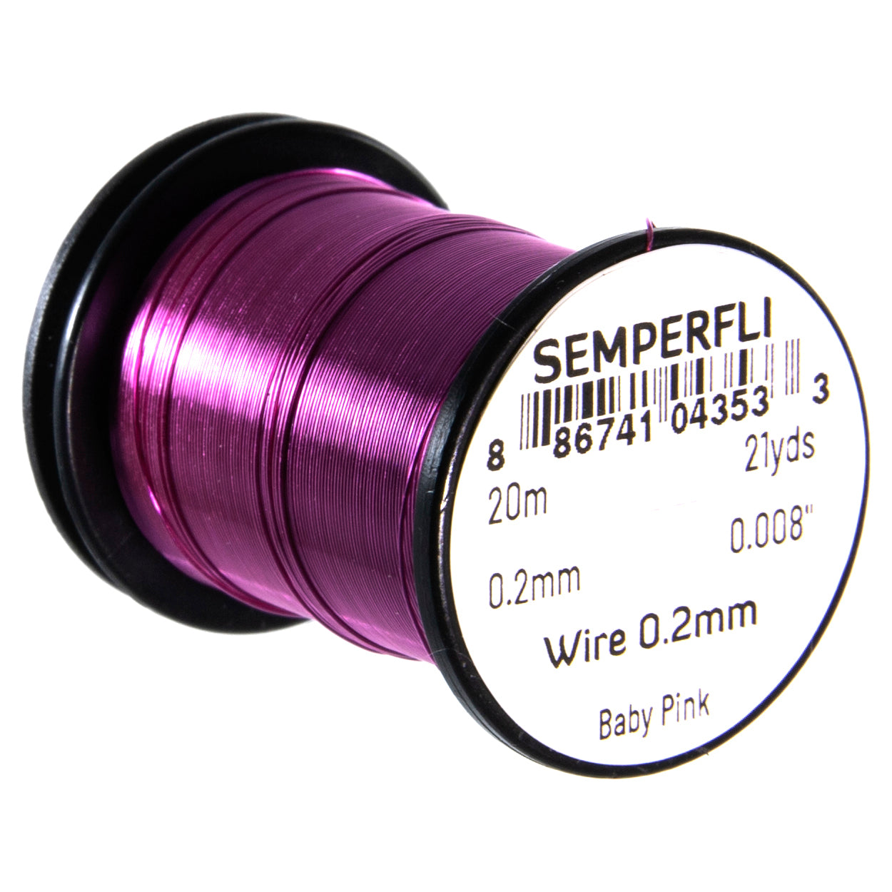 Semperfli Non Tarnishing Fly Tying Wire 0.1mm, 0.2mm, 0.3mm & 0.5mm