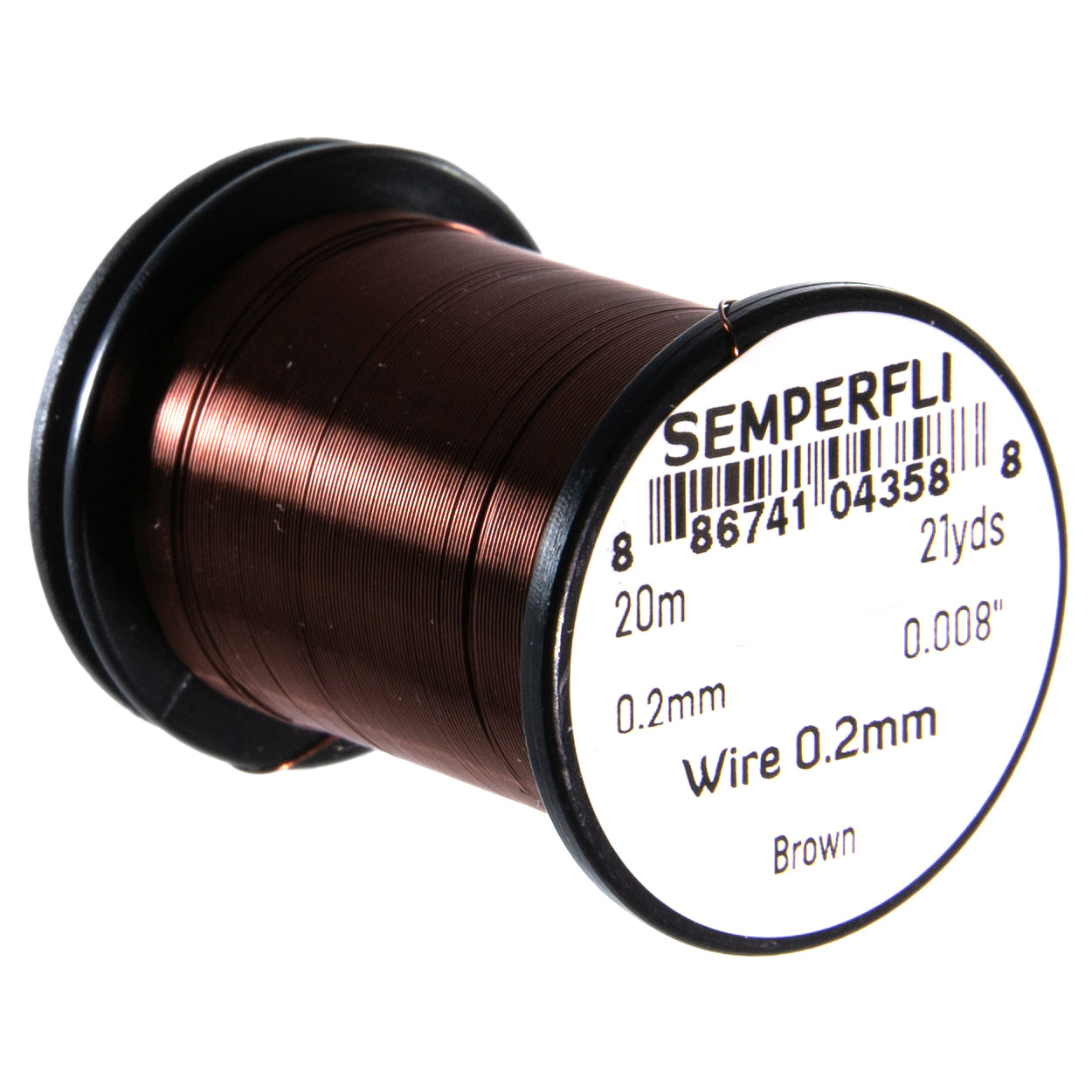 Semperfli Non Tarnishing Fly Tying Wire 0.1mm, 0.2mm, 0.3mm & 0.5mm