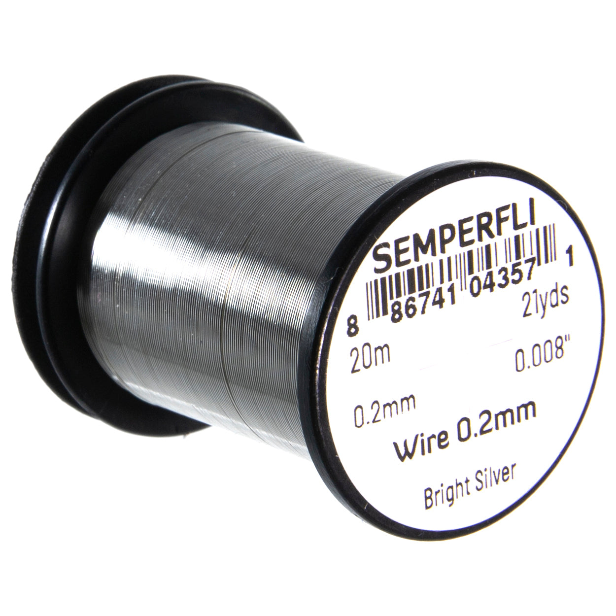 Semperfli Non Tarnishing Fly Tying Wire 0.1mm, 0.2mm, 0.3mm & 0.5mm