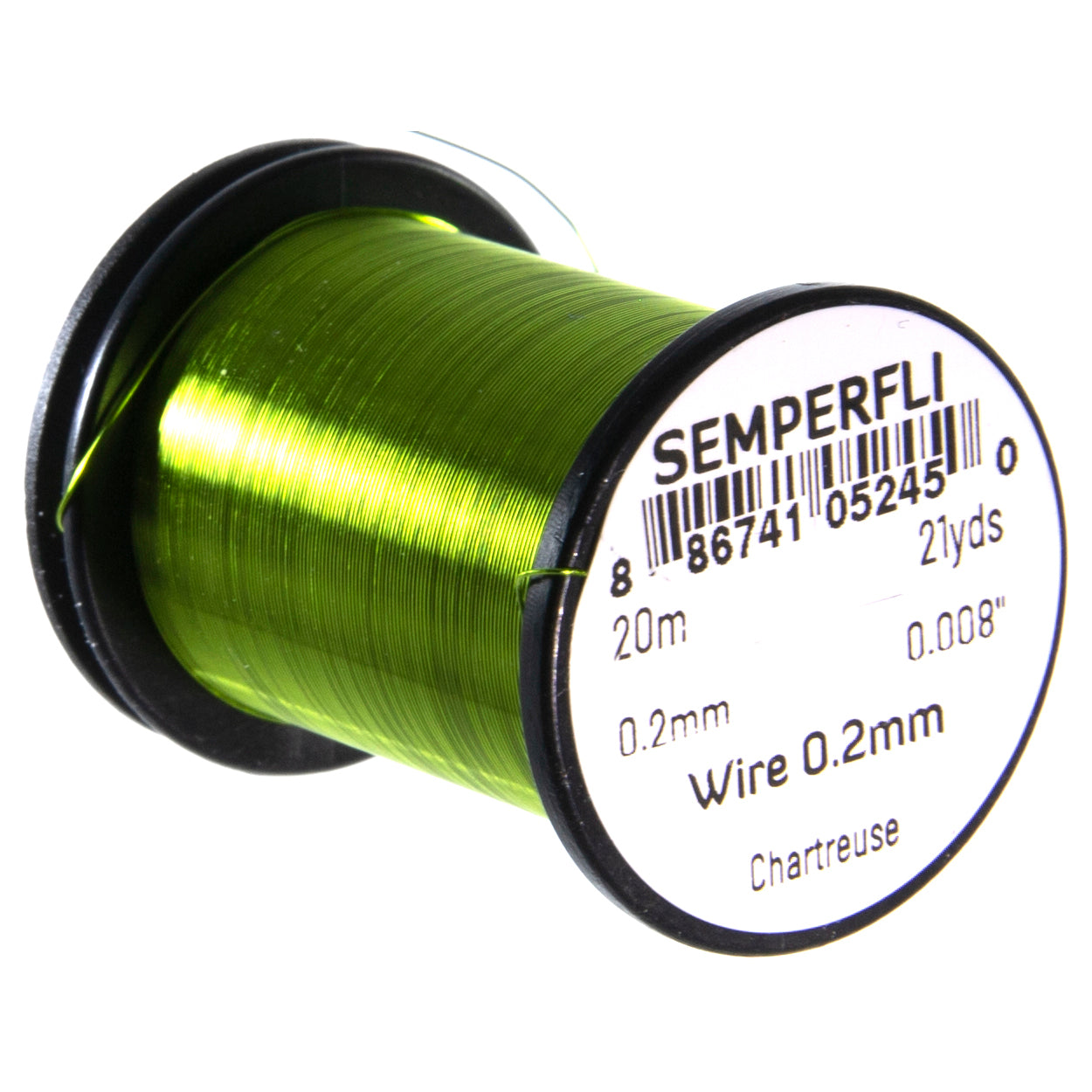 Semperfli Non Tarnishing Fly Tying Wire 0.1mm, 0.2mm, 0.3mm & 0.5mm