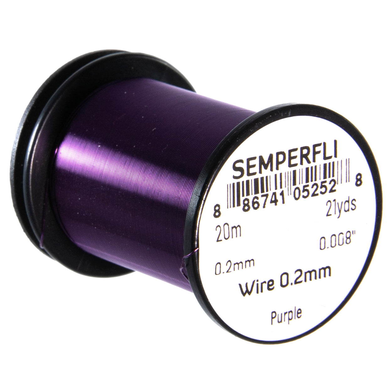 Semperfli Non Tarnishing Fly Tying Wire 0.1mm, 0.2mm, 0.3mm & 0.5mm