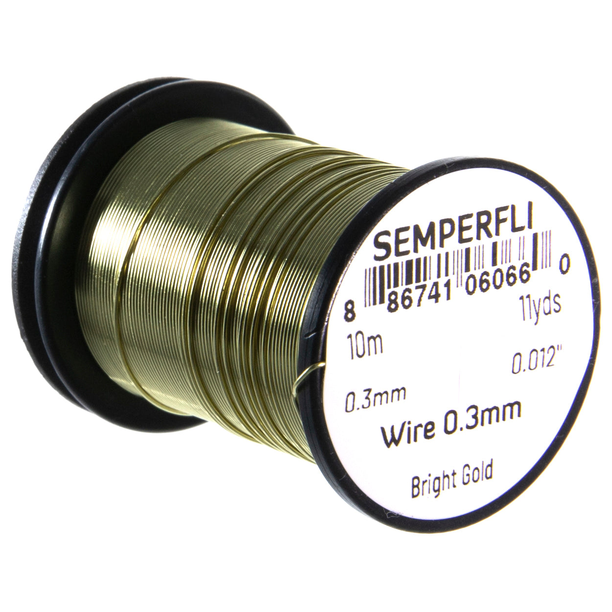 Semperfli Non Tarnishing Fly Tying Wire 0.1mm, 0.2mm, 0.3mm & 0.5mm