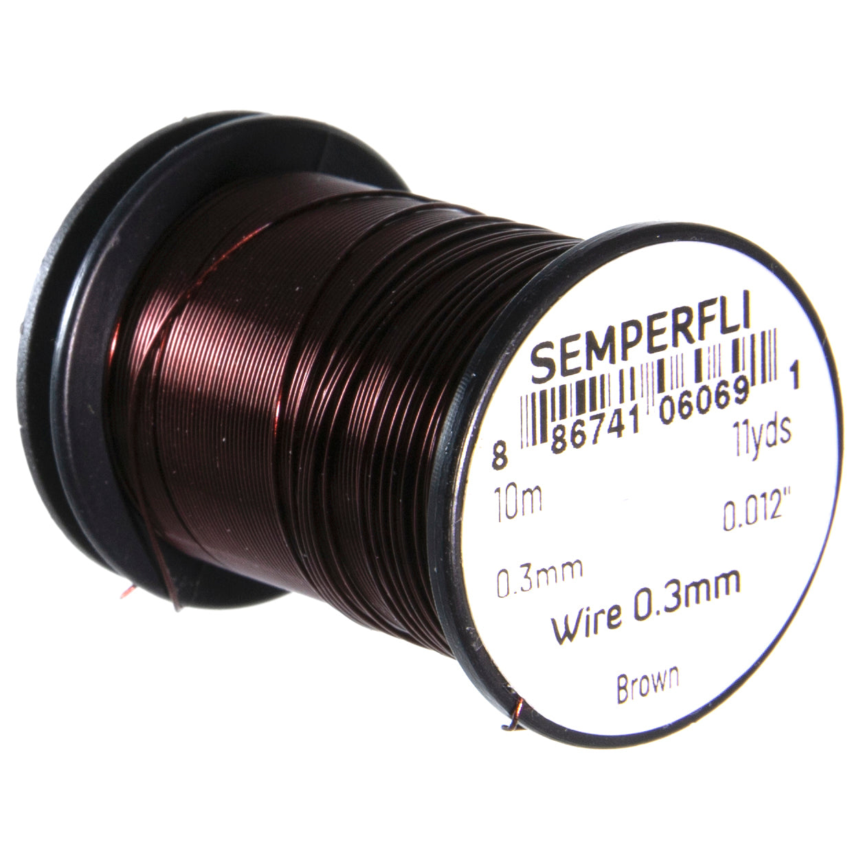 Semperfli Non Tarnishing Fly Tying Wire 0.1mm, 0.2mm, 0.3mm & 0.5mm