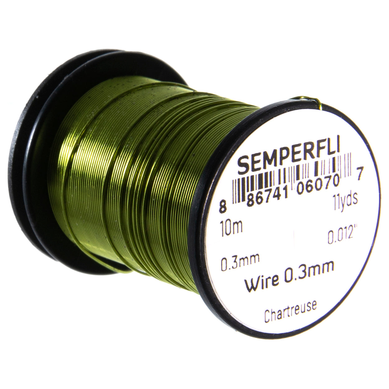 Semperfli Non Tarnishing Fly Tying Wire 0.1mm, 0.2mm, 0.3mm & 0.5mm