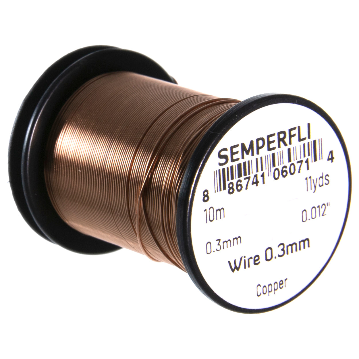 Semperfli Non Tarnishing Fly Tying Wire 0.1mm, 0.2mm, 0.3mm & 0.5mm