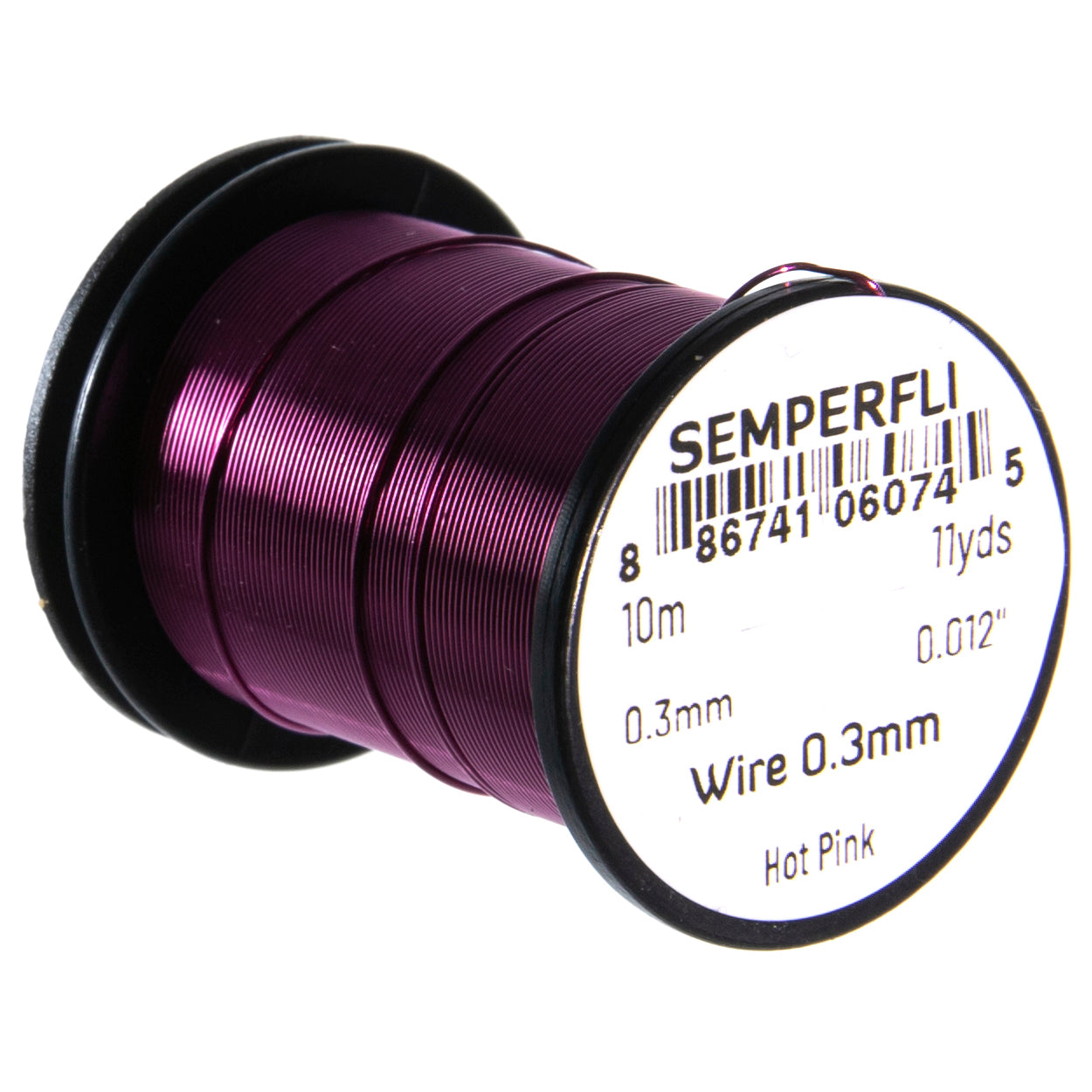 Semperfli Non Tarnishing Fly Tying Wire 0.1mm, 0.2mm, 0.3mm & 0.5mm