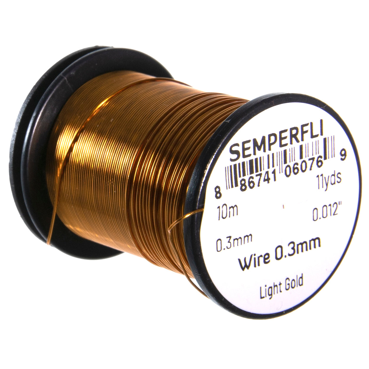 Semperfli Non Tarnishing Fly Tying Wire 0.1mm, 0.2mm, 0.3mm & 0.5mm