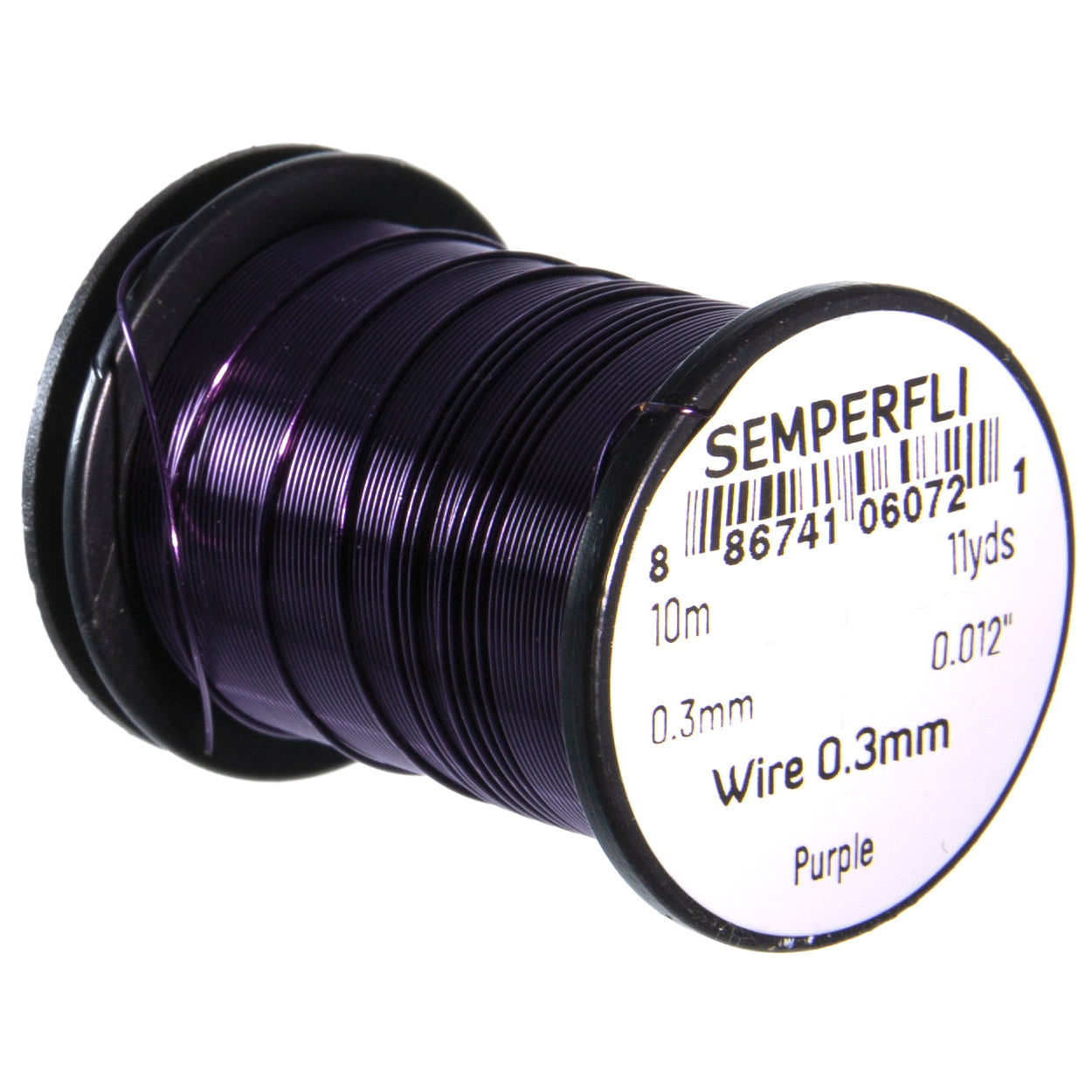 Semperfli Non Tarnishing Fly Tying Wire 0.1mm, 0.2mm, 0.3mm & 0.5mm