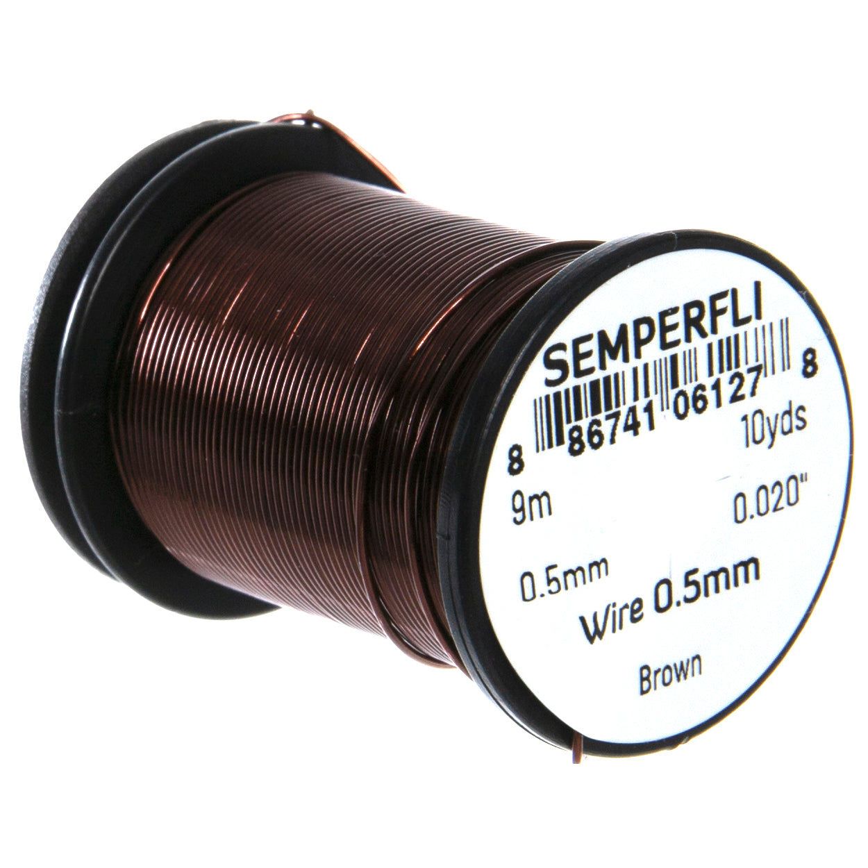 Semperfli Non Tarnishing Fly Tying Wire 0.1mm, 0.2mm, 0.3mm & 0.5mm