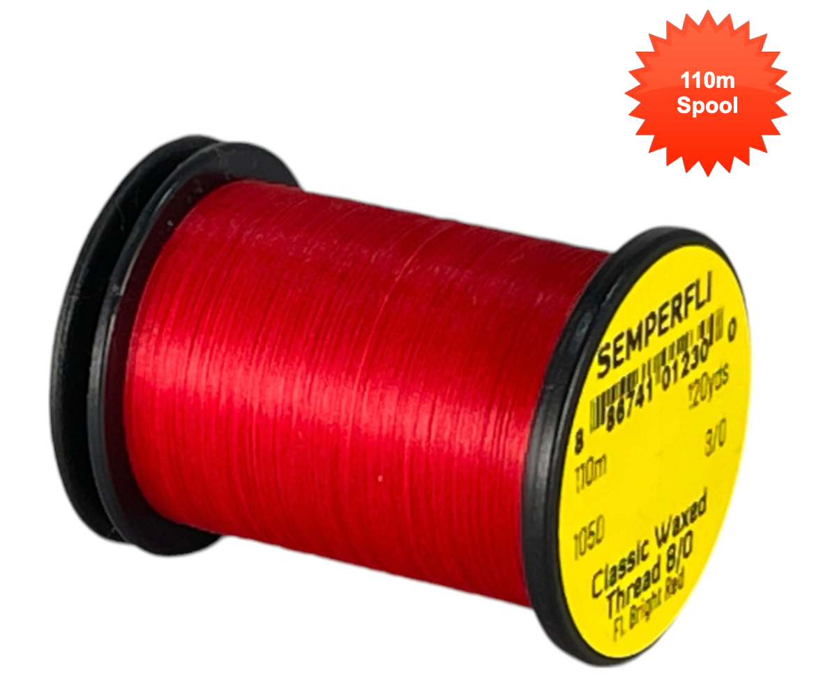 ****New Product **** Classic Waxed Threads 8/0 110m spools