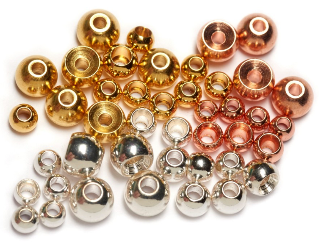 Brass Beads - Gold plated -  Veniard