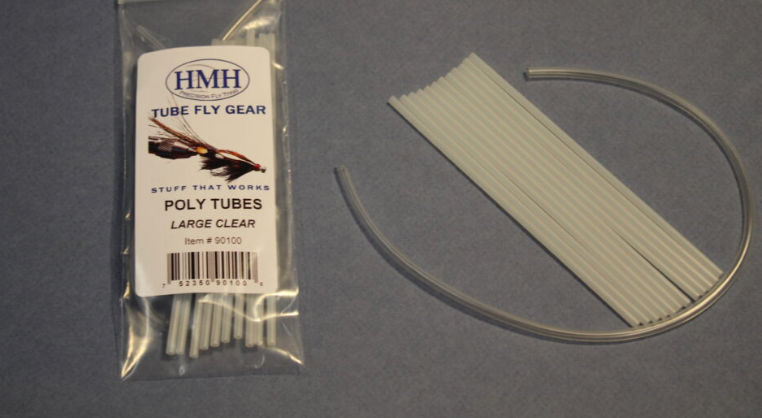 HMH Tube Fly Poly Tubes - Large Clear