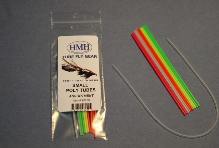HMH Tube Fly Gear - Small Poly Tubes Coloured Assortment