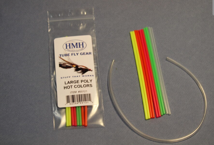 HMH Tube Fly - Large Poly Assortment - Coloured