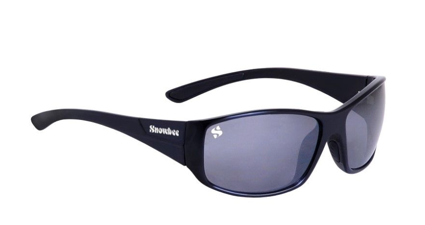 Snowbee Spectre Wrap Full Frame Polarising Sunglasses - Black/Grey/Smoke