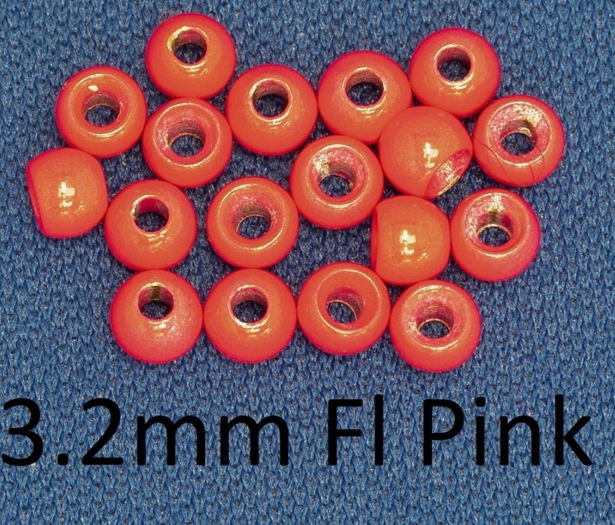 Hot Colour Brass Beads