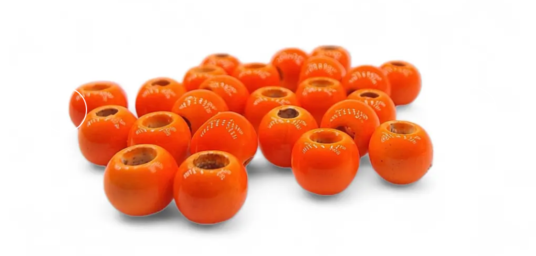 Kindale Painted Brass Beads