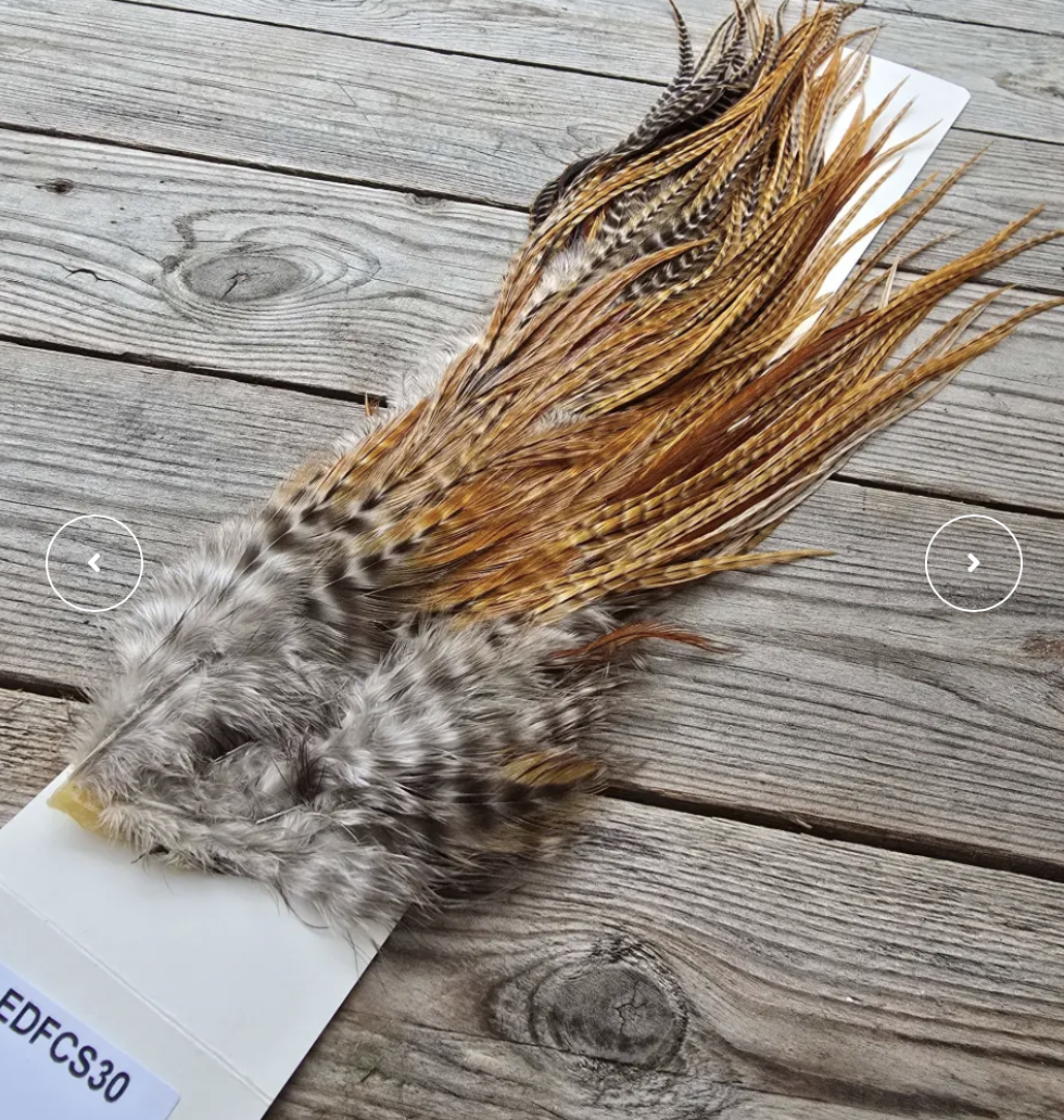 Ewing Hackle  - Dry Fly Half Saddle