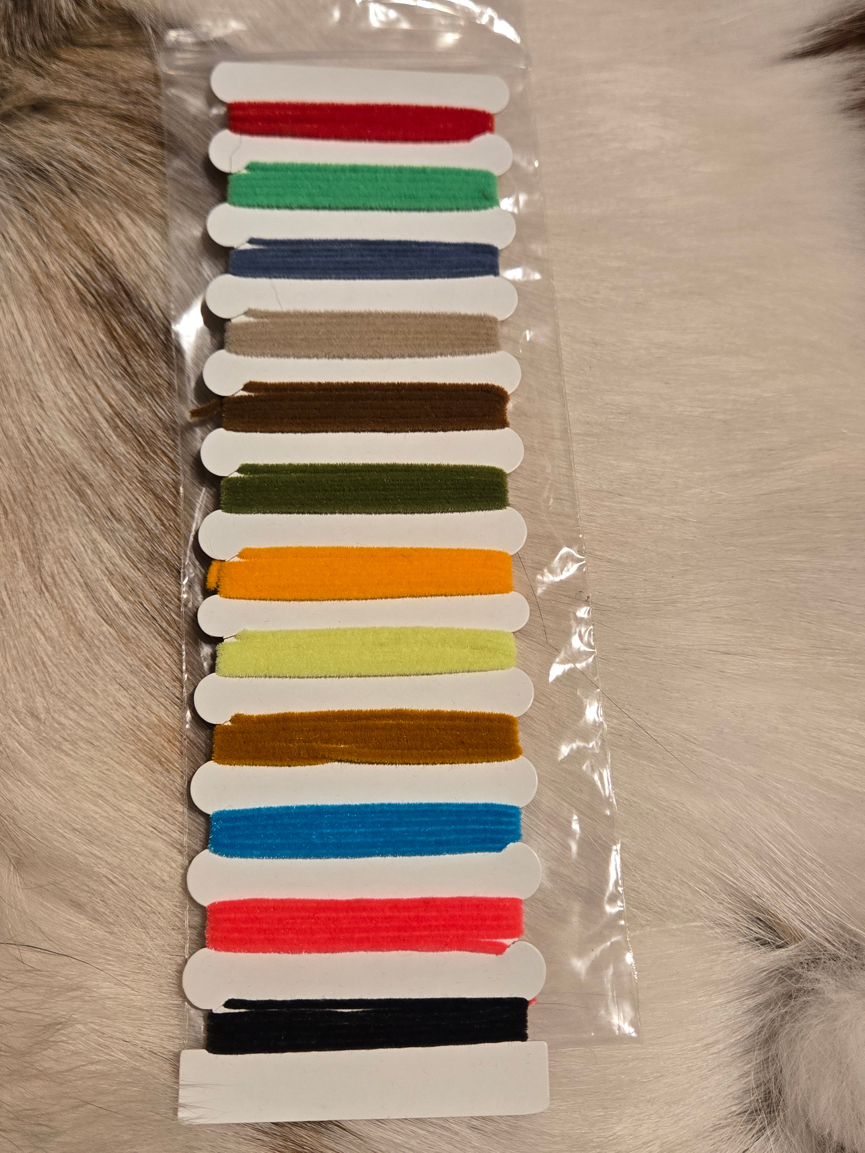 Multi-Card Suede Chenille  1mm