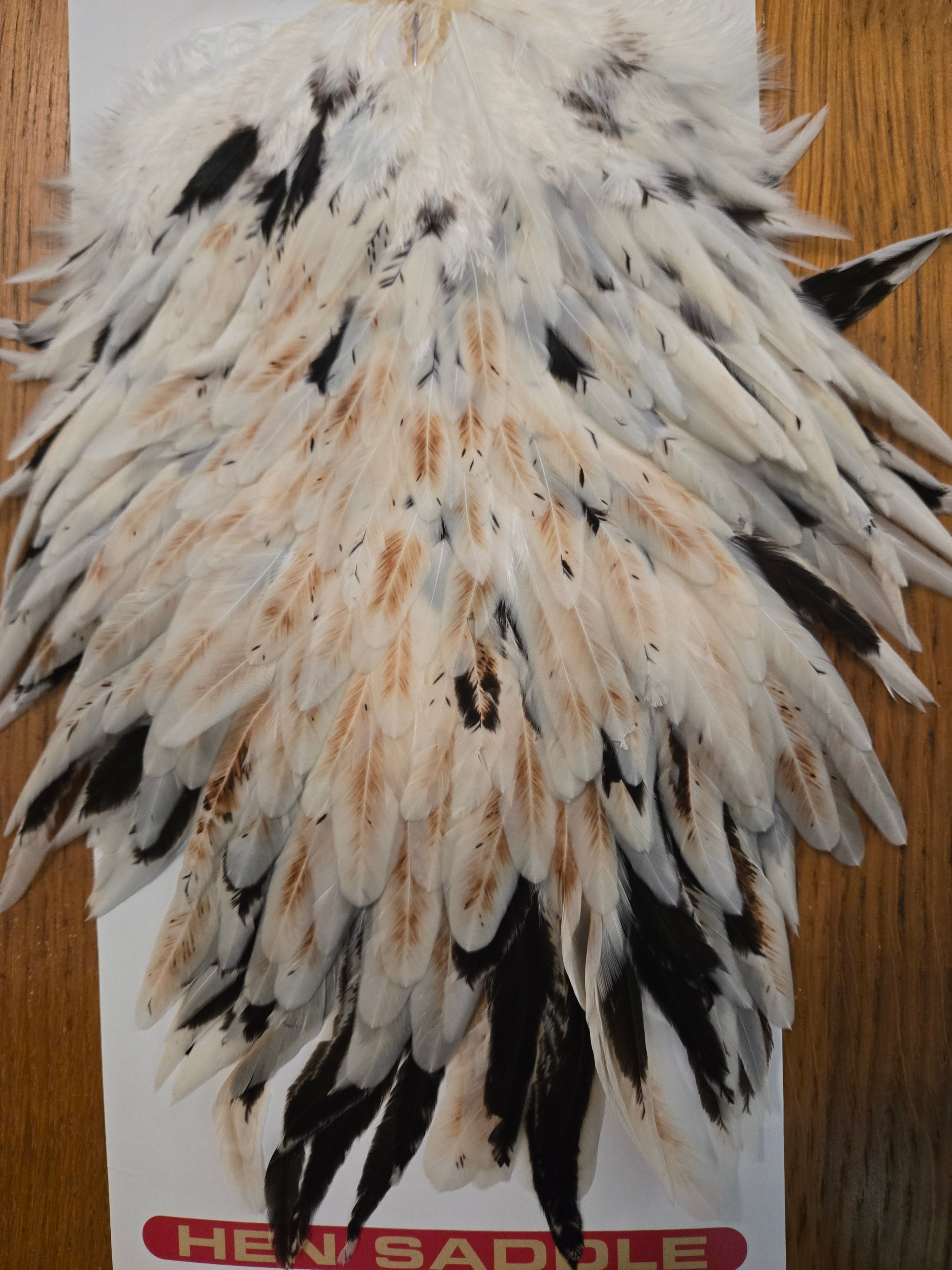 Whiting Wet Fly Hackle - Hen Saddle Unique Variant (12)