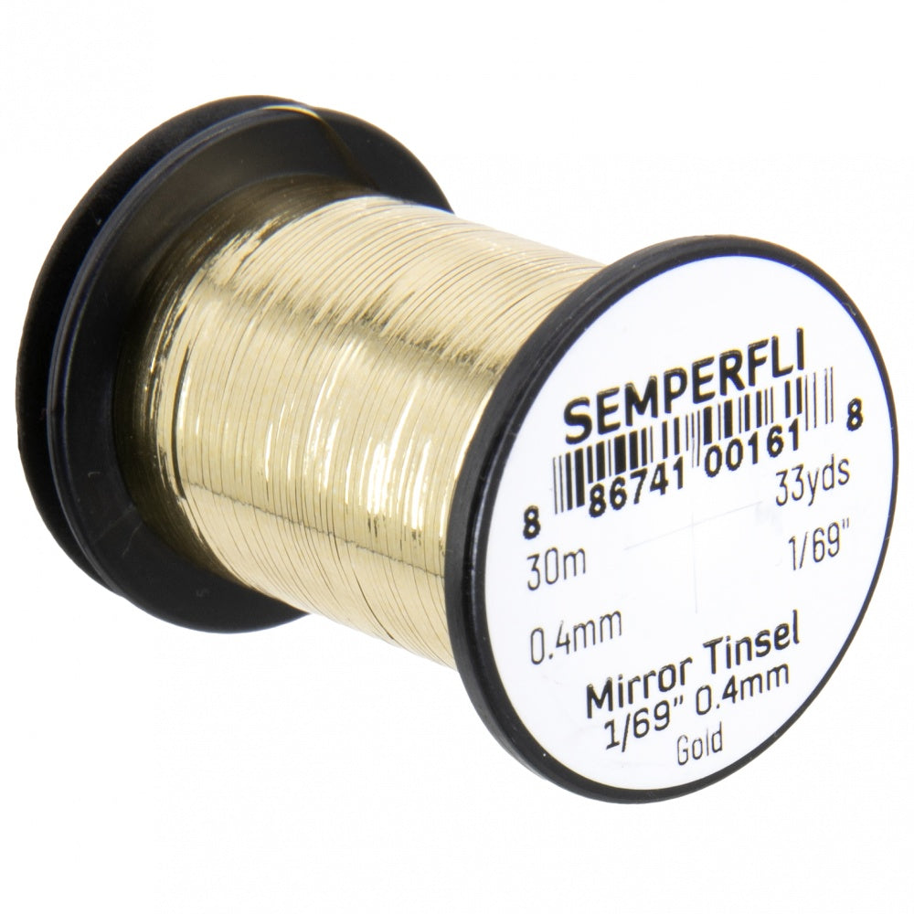 Semperfli Mirror Tinsel 1/16, 1/32 & 1/69 Inch