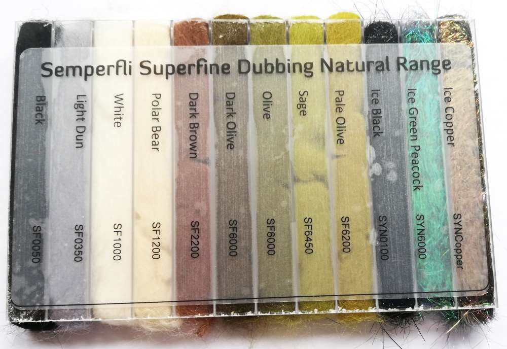Semperfli Superfine Dubbing Dispenser Natural